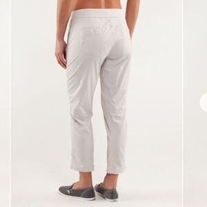 Lululemon Street To Studio Dance Crop Dune Beige Grey Size 10